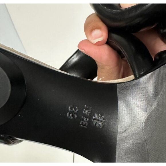 JW Pei Sara Mule In black Sz 39 8.5 Women’s Sandals Shoes Trend - Picture 8 of 8